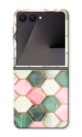 Hexagons in stained glass