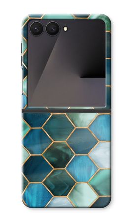 Hexagons in stained glass
