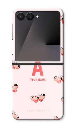 Rosy Butterflies Monogram