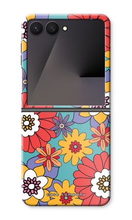 Retro Flowers - Blue