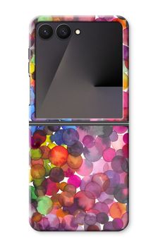 Points d'aquarelle superposés