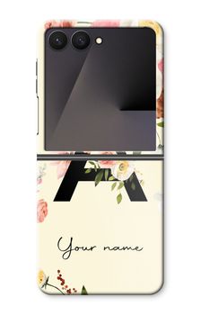 Flirty Flowers Monogram