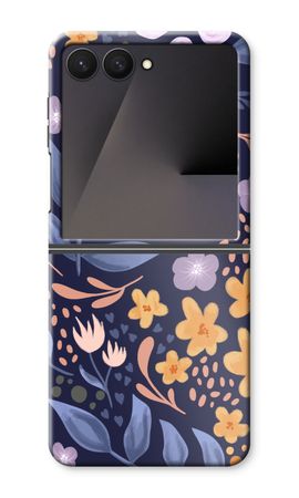 Flowers with blue leaves