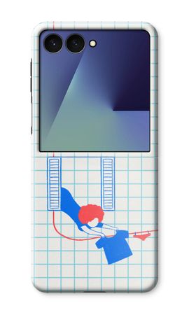 Checkered paper N°1