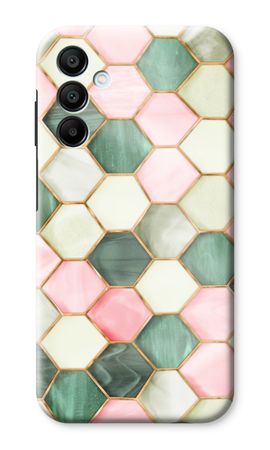 Hexagons in stained glass