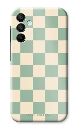 Checkered Mint, Wytrzymałe etui Samsung Galaxy A15