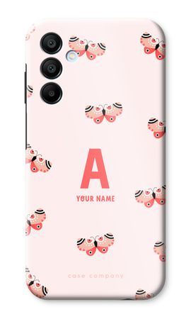 Rosy Butterflies Monogram