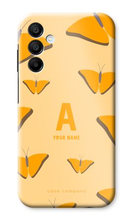 Amber Butterflies Monogram