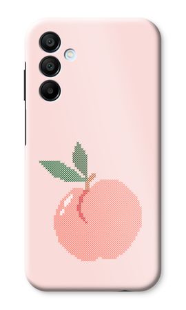 Stitched Peach