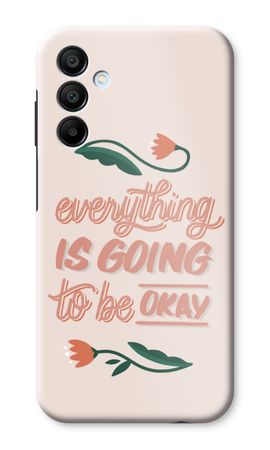 Optimistic flower girl