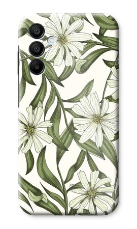 White flower pattern