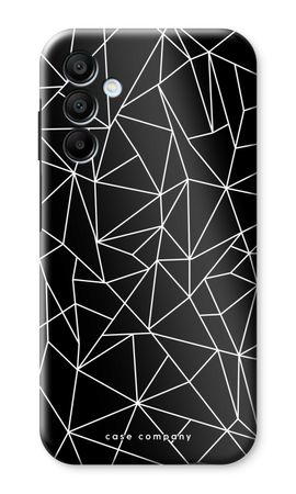 Geometric lines white