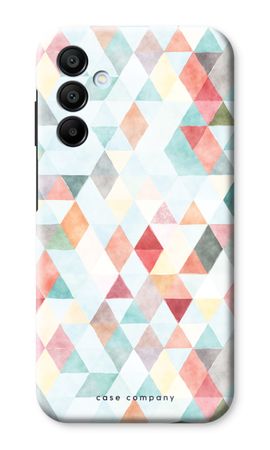 Coloured triangles pastel