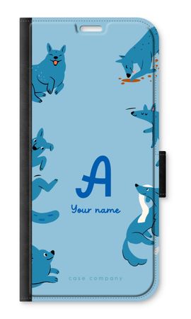 Playful Dogs Monogram