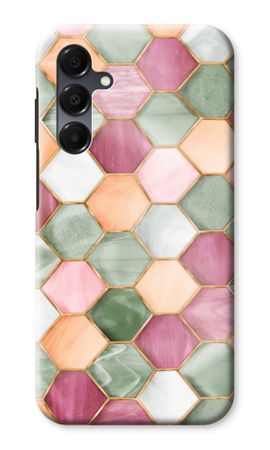 Hexagons in stained glass