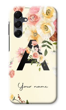 Flirty Flowers Monogram