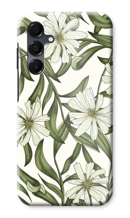 White flower pattern