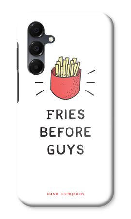 Fries before guys