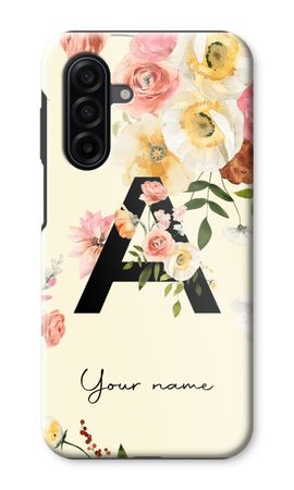 Flirty Flowers Monogram