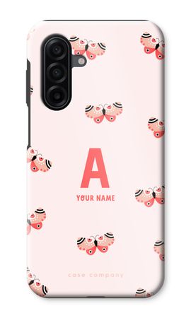Rosy Butterflies Monogram