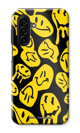 Melting smiley - Yellow