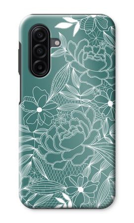 Flowers in lace