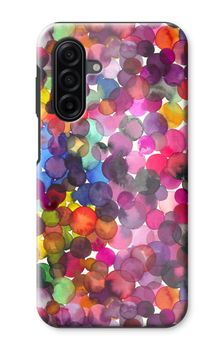 Überlappende Aquarell-Punkte