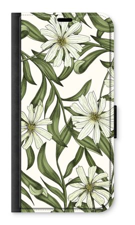 White flower pattern