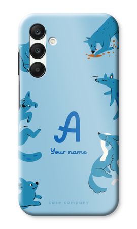 Playful Dogs Monogram