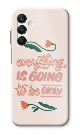 Optimistic flower girl