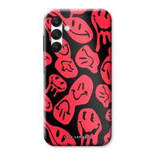Smeltende Smiley - Rood