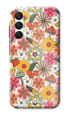 Retro Flowers N°2 - Yellow