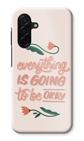 Optimistic flower girl