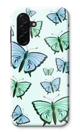 Blue & Green Butterflies