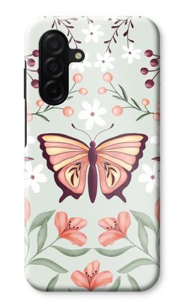 Butterfly in a floral world