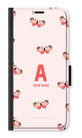 Rosy Butterflies Monogram