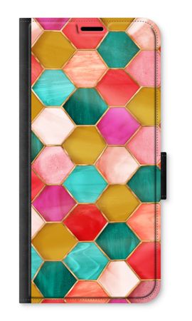 Hexagons in stained glass