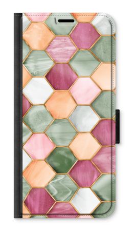 Hexagons in stained glass