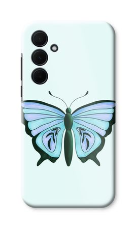 Blauer Schmetterling