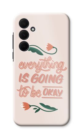 Optimistic flower girl