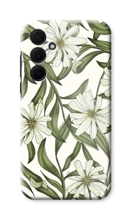 White flower pattern