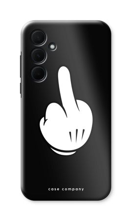 Middle finger black