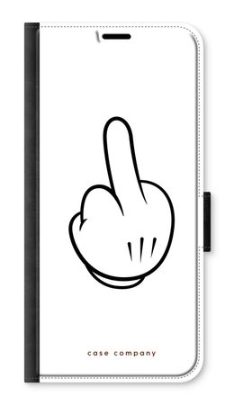 Middle finger white