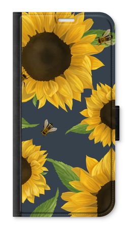 Sunflower and bees