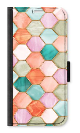 Hexagons in stained glass