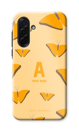 Amber Butterflies Monogram