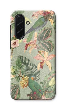 Tropical jungle parrot