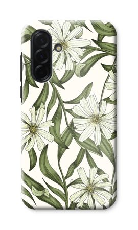 White flower pattern