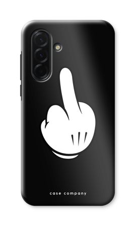 Middle finger black