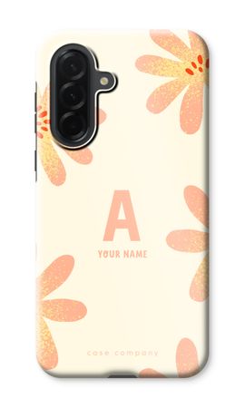 Peach Blossom Monogram